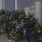 Гирлянда «Нить» 20 м, IP44, тёмная нить, 200 LED, свечение мульти, 8 режимов, 220 В 705568