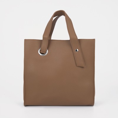 Women's bag Gloria, 28*10*30, zippered otd, brown