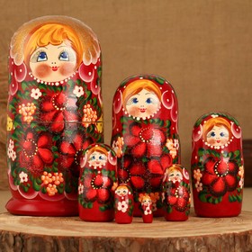 Матрёшка 7-ми кукольная "Лара"  , 23-25см, ручная роспись.