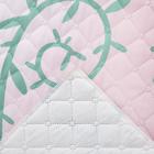 Набор Этель 1,5 сп Flamingo time, покрывало 145х210 см, наволочка 40х60 см, микрофибра - фото 797463792