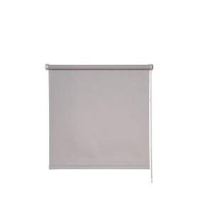 Рулонная штора «Комфортиссимо», 200х160 см, цвет стальной, фурнитура белая