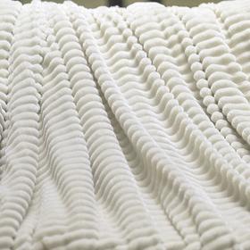 Плед «Жаккард», размер 150х200 см, цвет белый