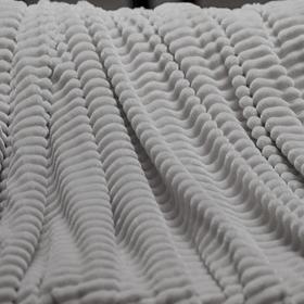 Плед «Жаккард», размер 150х200 см, цвет серый