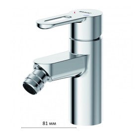Смеситель для биде BRAVAT Stream-D F337163C, однорычажный, корпус латунь, хром
