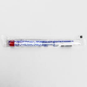 Probe swab in a test tube without medium plastic, viscose, 13x150 mm