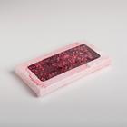 Коробка для шоколада «8 марта», с окном, 17,3 × 8,8 × 1,5 см 5490721