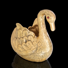 Конфетница "Лебедь", 10 × 19 × 19 см