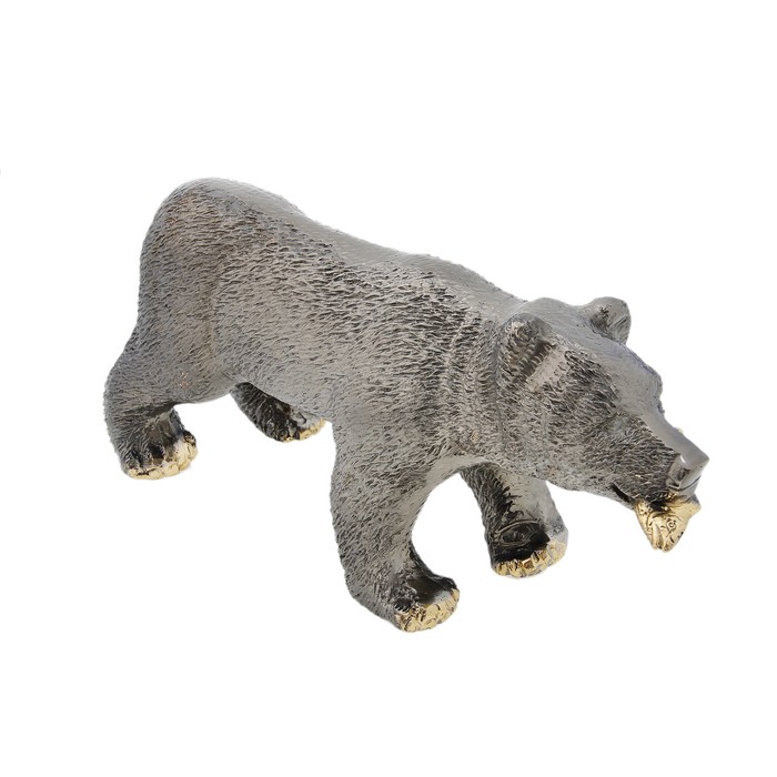 Фигурка "Бурый медведь", УЦЕНКА 15 × 10 × 31 см - фото 60177
