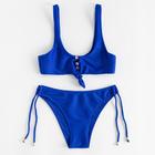 Купальник раздельный MINAKU JOY, размер 44, цвет синий - фото 797473815