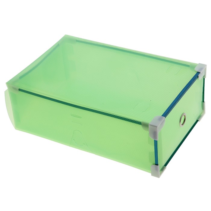 Короб для хранения выдвижной &quot;Интрига&quot;, цвет зеленый