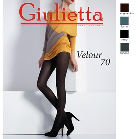 Колготки женские Giulietta VELOUR 70 (nero, 2) 150108