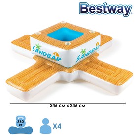 Плот для плавания Sandbar, 246 x 246 см, 43294 Bestway 5309869