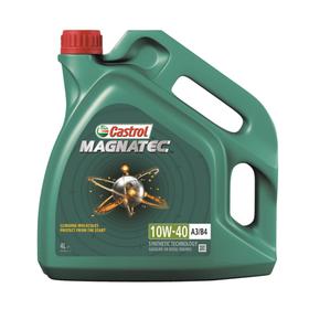 Моторное масло Castrol Magnatec SAE 10W-40 А3/В4, 4 л полусинтетика 150136