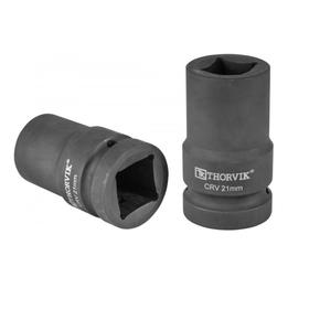 Головка ударная Thorvik 52772, 6-х гранная, CrV сталь, 1", М21 5927135