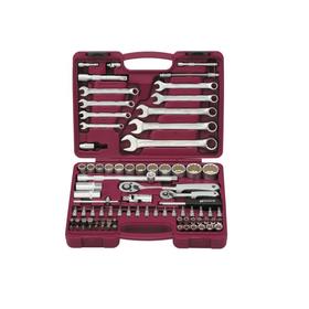 Набор инструментов UTS0082/12 Thorvik 52805, универсальный, 12-гр, 1/4", 1/2"DR, 82 предмета   59273 5927383