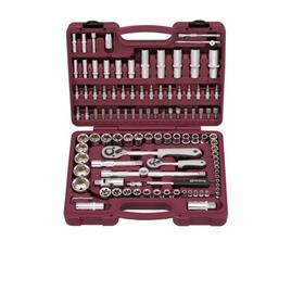 Набор инструментов UTS0108 Thorvik 52062, универсальный, 1/4", 1/2", 108 предметов 5927389