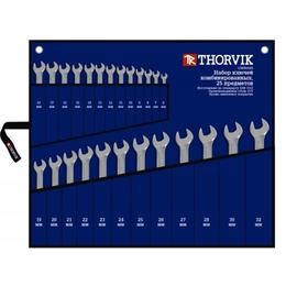 Набор ключей Thorvik 52049, комбинированных, в сумке, 6-32 мм, 25 предметов 5927401