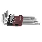 Набор ключей торцевых Thorvik 53150, TORX, с штифтом, Т10H-T50H, 9 предметов 5927427 - фото 99472