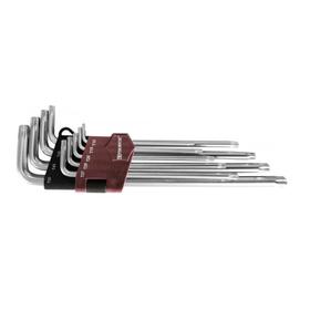 Набор ключей торцевых TKL9S Thorvik 53130, TORX, удлиненных, Т10-T50, 9 предметов 5927430