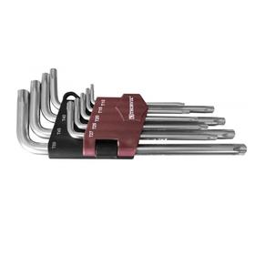 Набор ключей торцевых TK9S Thorvik 53120, TORX, удлиненных, Т10-T50, 9 предметов 5927431