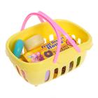 Grocery basket "Minimagazin" with products, color mix Grocery basket "Minimagazin" with products, color mix