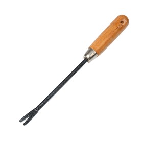 Root eliminator, length 26 cm, wooden handle. 