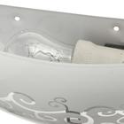 Светильник "Виктория" моллир., 1х60Вт Е27, хром, d=30 см,  h=5,5 см - фото 3455125