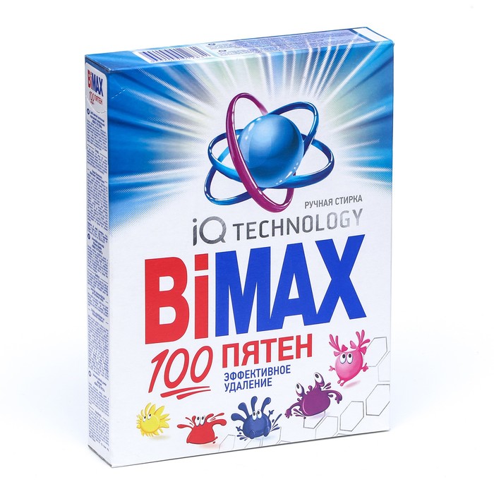 Стиральный порошок BiMax COMPACT "100 пятен", 400 гр - фото 250353