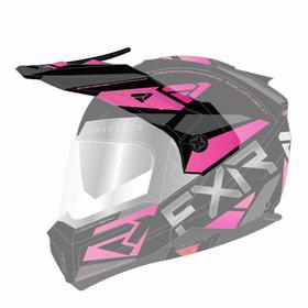 Козырек FXR Maverick Modular Team, 201744-1090-00, цвет Черный/Фиолетовый 6480984