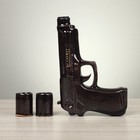 Штоф с рюмками "Пистолет" 3 предмета, 0,3 л Штоф с рюмками "Пистолет" 3 предмета, 0,3 л