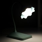 Лампа настольная 16265/1 LED 3Вт АКБ диммер зеленый 11х14,4х40 см - фото 10599959