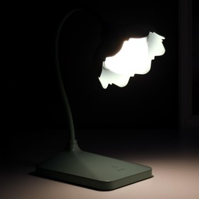 Лампа настольная 16265/1 LED 3Вт АКБ диммер зеленый 11х14,4х40 см - фото 10599961