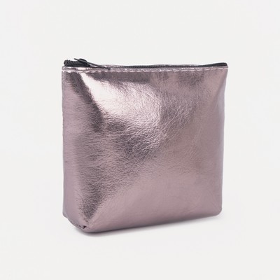Women's wallet 13-02-01 Bright, 8*1,5*10, zippered otd, bronze
