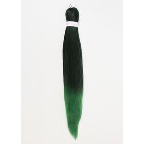 {{photo.Alt || photo.Description || 'SIM-BRAIDS Канекалон двухцветный, гофрированный, 65 см, 90 гр, цвет тёмно-зелёный/зелёный(#T1B/Green)'}}