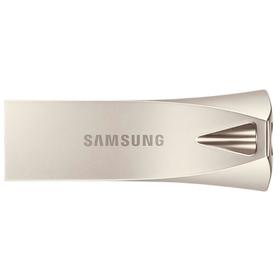 Флешка Samsung Bar Plus MUF-256BE3/APC, 256Гб, USB3.1, серебристый