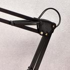 Лампа настольная Е27, на зажиме (220В) черная, h=55 (811) - фото 3346555 Лампа настольная Е27, на зажиме (220В) черная, h=55 (811) - фото 3346555