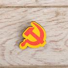 Значок деревянный «СССР» 5 х 6,8 см - фото 3325754