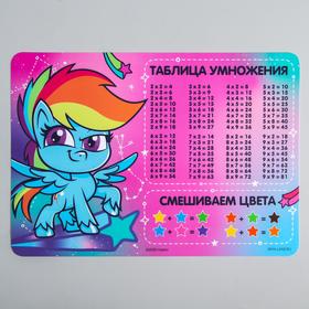 Коврик для лепки «Рэйнбоу Дэш» My Little Pony, формат А4 5414003