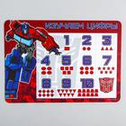 Коврик для лепки «Оптимус Прайм» Transformers, формат А4 5414005 - фото 6076505