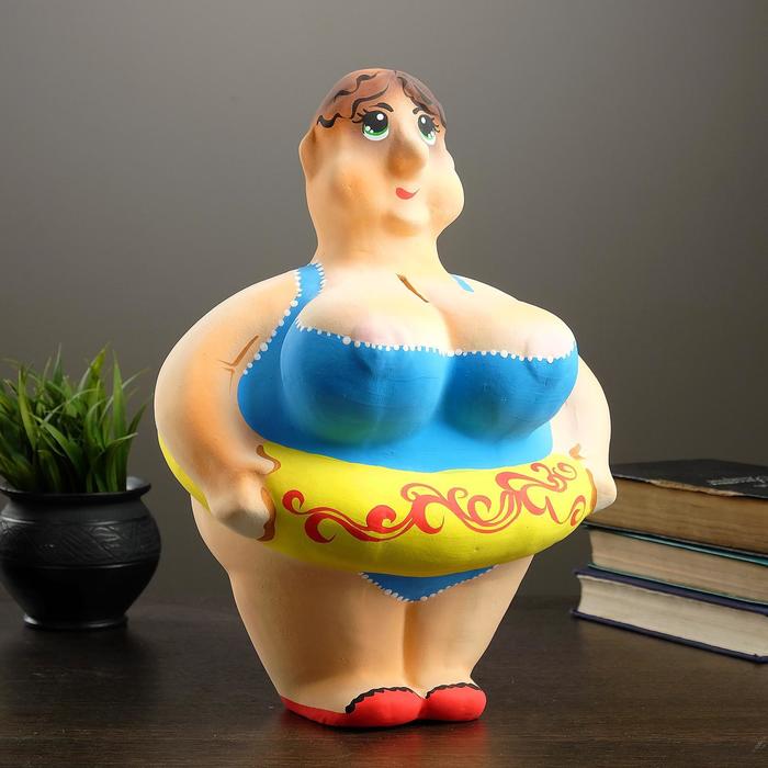 Копилка "Купальщица" МИКС