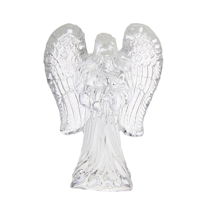 Ошеломляющая мастерская - фигура ангела из прозрачного хрусталя