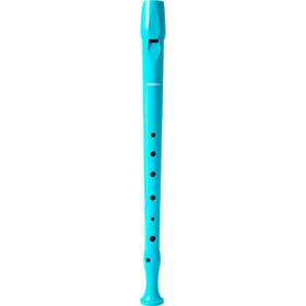 Блокфлейта HOHNER B95084LB - сопрано, немецкая система, пластик, 1 часть, цвет голубой