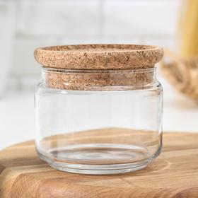 Банка с крышкой Luminarc Pure Jar Cork, 0,5 л