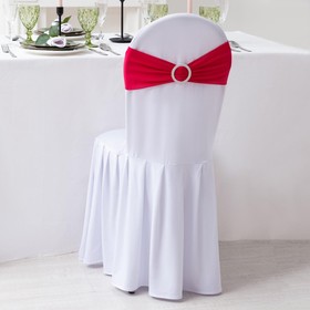 Декор для стула, цв.розовый, 15*35 см, 100% п/э