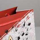 Пакет ламинированный вертикальный «Настоящему Мужчине», ML 23 × 27 × 11,5 см 5187551