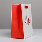 Пакет ламинированный вертикальный «Love», MS 18 × 23 × 10 см 5187558