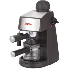 Кофеварка ARESA AR-1601, рожковая, 800 Вт, 0.24 л, чёрная