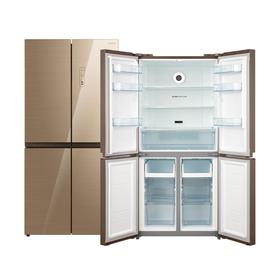 Холодильник "Бирюса" CD 466 GG, Side-by-side, класс A, 466 л, бежевый