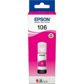 Чернила Epson 106M C13T00R340 пурпурный для Epson L7160/7180 (70мл)