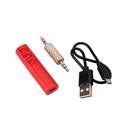 AUX-Bluetooth адаптер Aura ABT-903R, красный 6533662 - фото 100895
